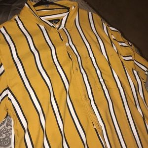 Button down striped shirt